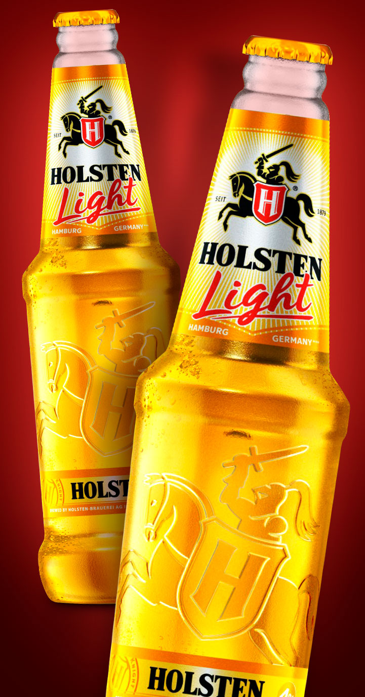 Разработка дизайна для Holsten Light от Like Brands Agency