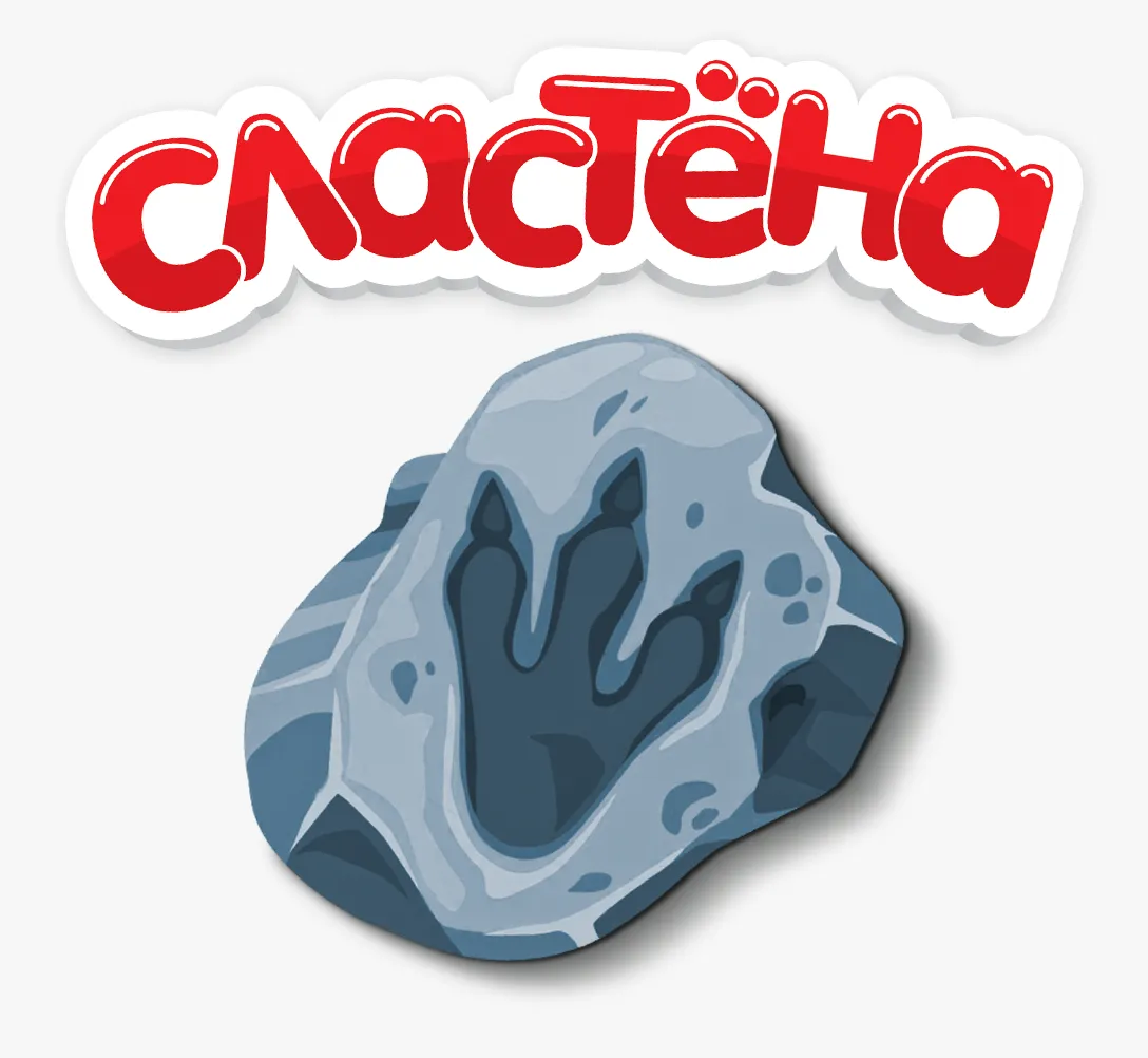 Детская упаковка кукурузных палочек Сластёна, яркий cartoon packaging design